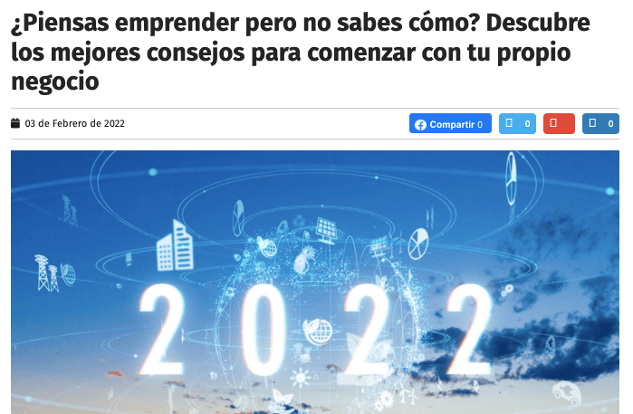 Consejos para emprender tu propio negocio