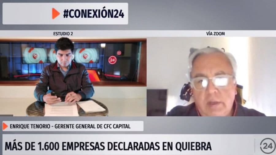 MÁS DE 1.600 EMPRESAS DECLARADAS EN QUIEBRA. NUESTRO GERENTE GENERAL CONVERSÓ CON TVN RED COQUIMBO