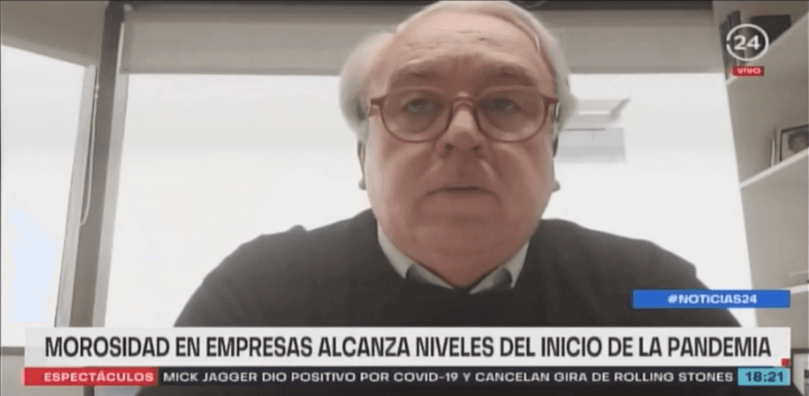 Canal 24 Horas: Índices de morosidad afectan especialmente a las pymes.. ¿cuál es el impacto que podría tener?