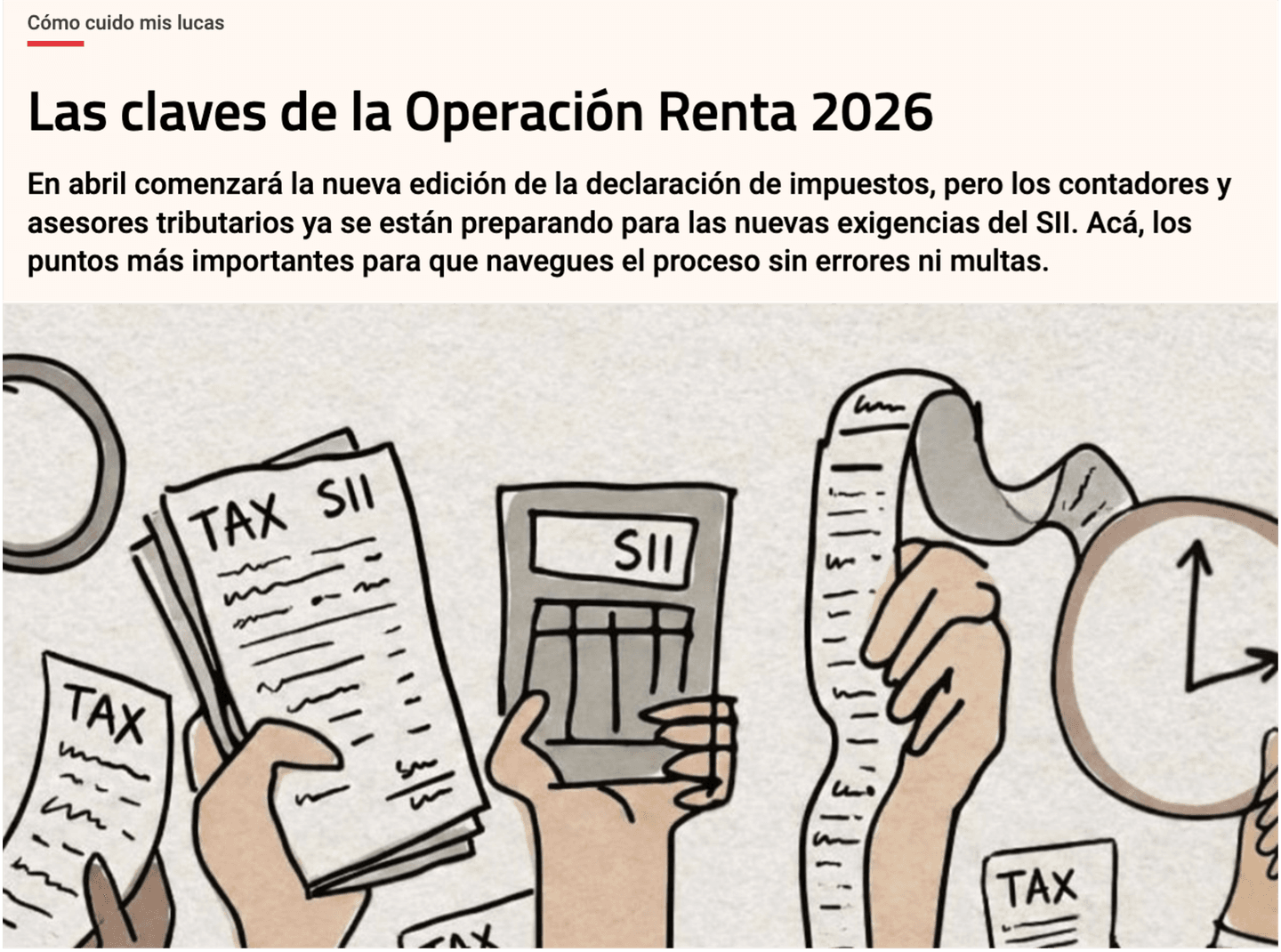 Las claves de la Operación Renta 2026