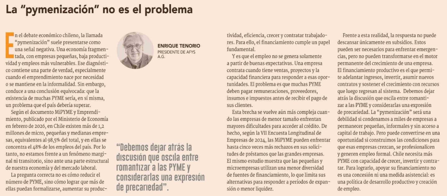 La "pymenización" no es el problema