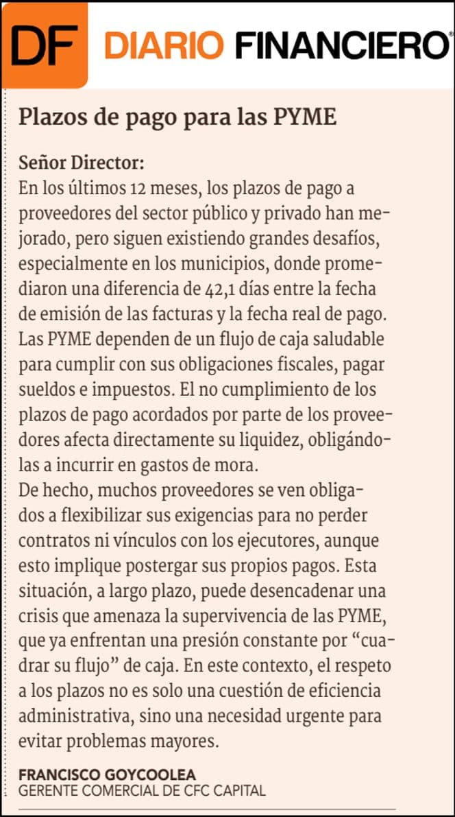 Un desafío para las pymes: largos plazos de pago por parte de proveedores
